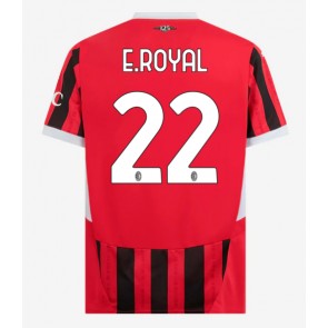 AC Milan Emerson Royal #22 Hemmatröja 2024-25 Kortärmad